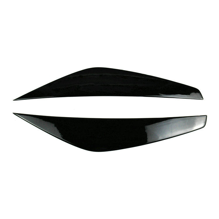 Suitable for 17-20 Ford winged tiger retrofit special black carbon fiber light eyebrow headlights decoration sticker-Taobao