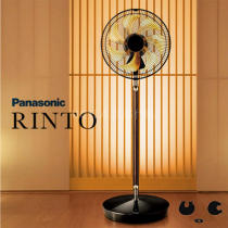 Japan Direct Mail Japan Manufacturing Living Room Bedroom Floor Fan Gilded handmade walnut wood F-CWP3000-TX