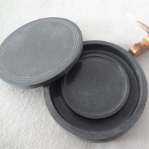 Four Treasures of the 4 inch rib stone diameter 8 5cm mo hai inkstone flat students calligraphy inkstone