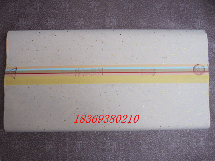 Four-foot color Xuanxuan Xuan paper Bronzed Rice Paper Calligraphy Creation Xuanpaper Color Xuan Paper Multi-Province