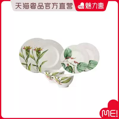 villeroyboch German imported treasure bone china plate set Western plate European plate household Bowl