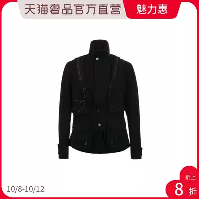 blackgateone black casual men's autumn men's coat woolen coat