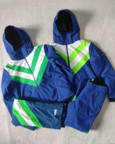 Womens ski suit foreign trade original single 4505 quilted windproof and waterproof outdoor snowboarding suit ski pants picking up leaks