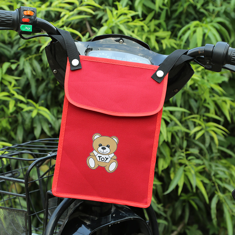 Electric car front wallet package bag waterproof portable artifacts bicycle mobile phone package bag