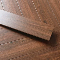 Рог -деревянный зерно кирпич 150x800 гостиная спальня имитация деревянная плитка из серая серая не складывание и устойчивый к износу кирпич