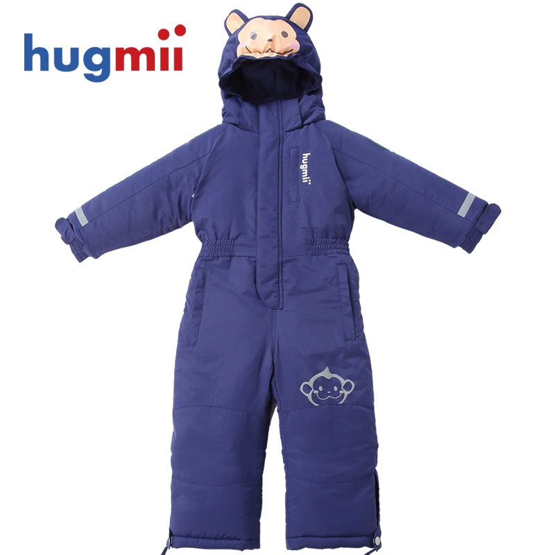 Quần áo trượt tuyết của trẻ em Hugmii Quần áo trẻ em leo núi ngoài trời quần áo dày trượt tuyết ấm áp mặc ba chiều shop trẻ em