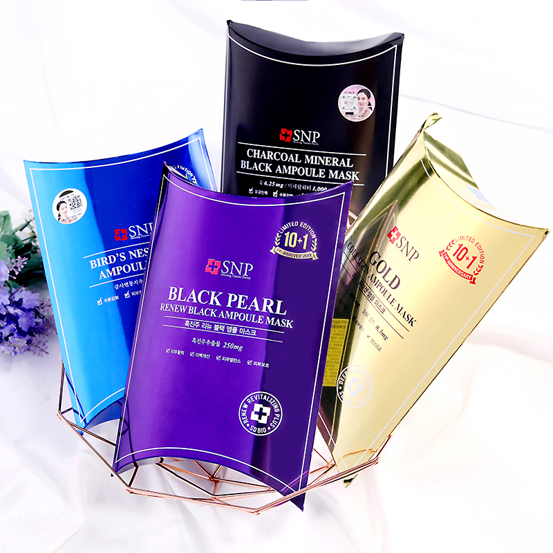 Korea SNP Ocean Bird's Nest Reservoir Mask Student Lady Moisturizing Moisturizing Clean Deep Shrinking Pores