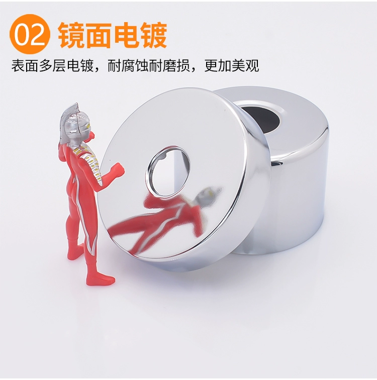 4 điểm 6 điểm 1 inch vòi nắp trang trí tắm vòi hoa sen máy giặt van góc thép không gỉ 304 xấu xí nắp tăng chiều cao