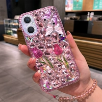 Восьмилетний магазин oppoA97 чехол для мобильного телефона A58X с розовым бриллиантом A97 Flash Diamond A1Pro женский A96 модный A95 с розовым бриллиантом Reno9Pro