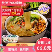 Henan Cuisine Yang Dispensers Yes Wide Powder 12 Barrels Whole Box Four Taste Mix Chongqing sour and spicy with a large bony flavor