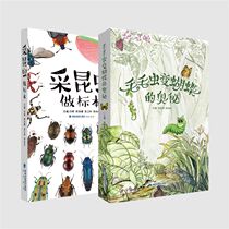 Specimens for specimens caterpillars Butterfly combinations popular science books extracurricular readings farmhouse bookstores