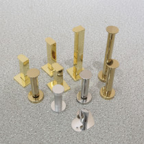 Clothing store gold wall hook display rack Wall hanging hook Coat rack Titanium hook point hanging single hook hanging