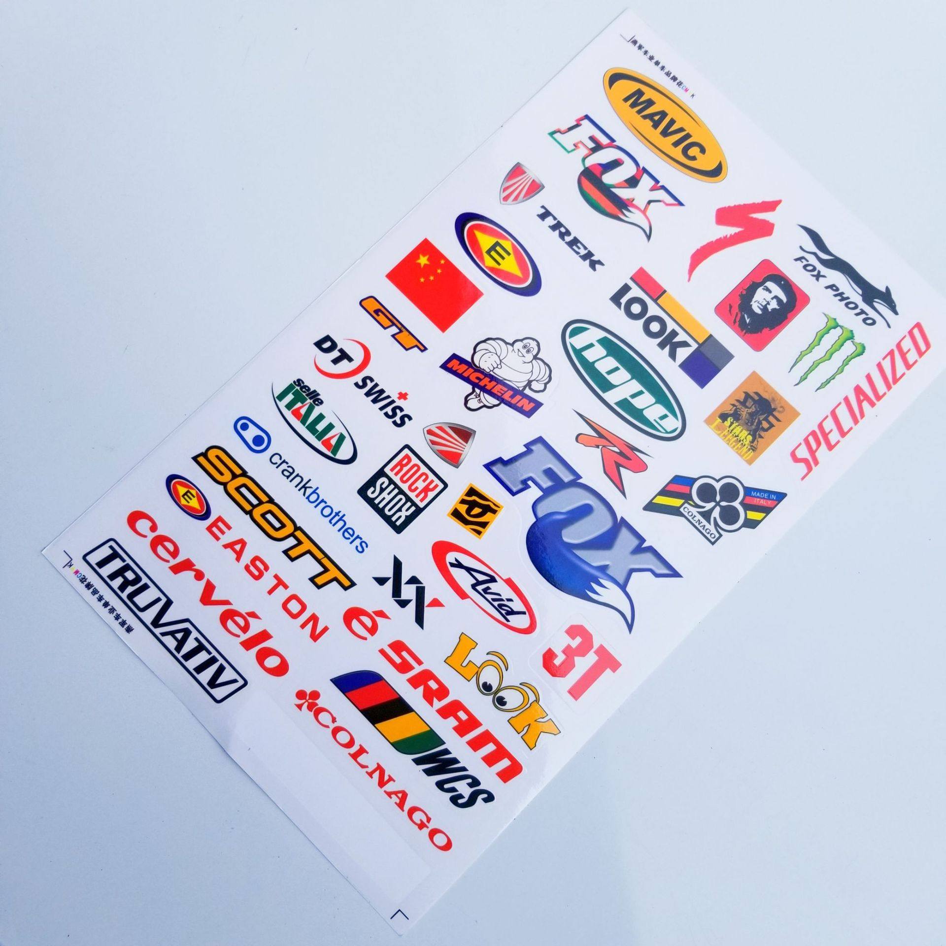 Merida General Bicycle Beautification Sticker Mountain Bike Frame Decal Personality Decorative Car Sticker Waterproof Repair Sticker