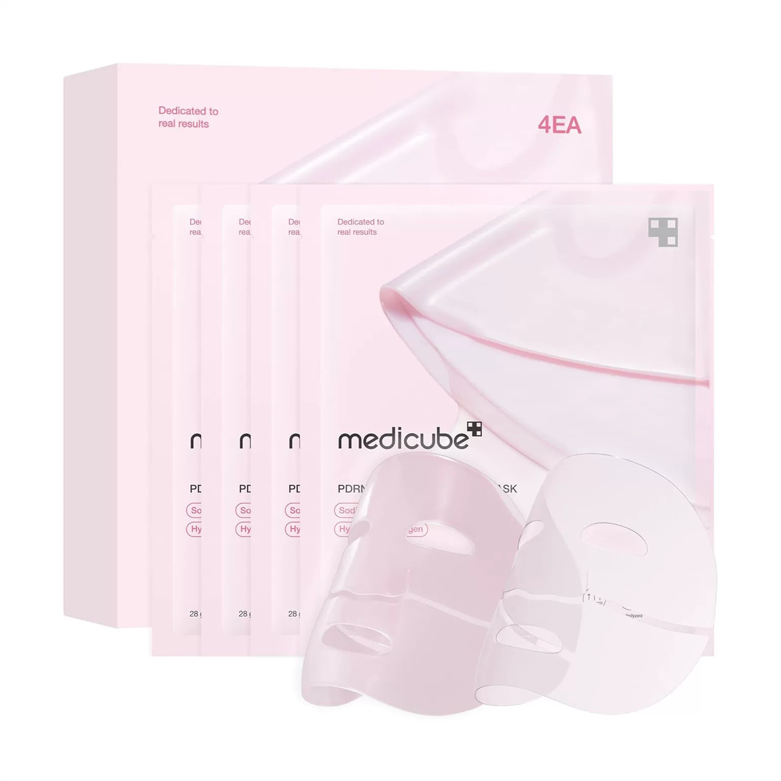 Маска для лица Medicube M Peptide, коллаген, ревитализирующий разглаживающий гель, Корея (1 или 4 шт.)