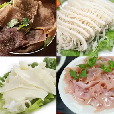 Sichuan Chongqing Hot Pot ingredients Fresh set menu Side dishes Hairy belly duck intestines yellow-throated melaleuca fresh frozen products 2 kg
