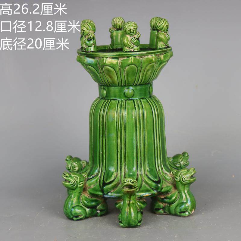 南宋官窑冰裂釉花觚瓶：仿古瓷器中的艺术瑰宝-仿古瓷器-淘宝好物网