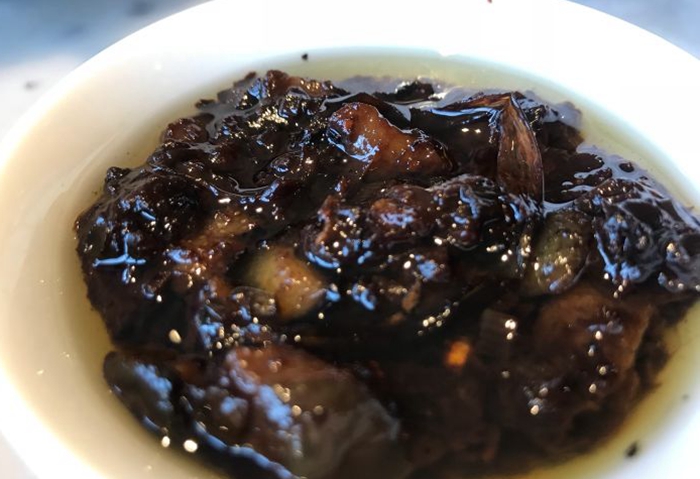 Haiwanju time-famous dry fried pork diced marinated sauce marinated noodles with eggplant and egg Beijing food flash sent to SF