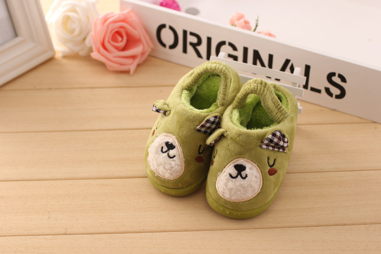 Pantoufles enfants en autre pour hiver - semelle caoutchouc antidérapant - Ref 1011034 Image 12