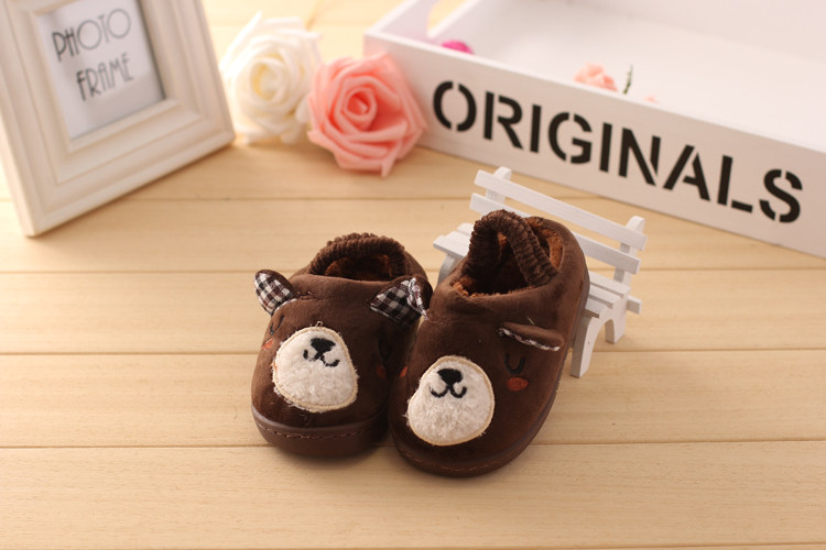 Pantoufles enfants en autre pour hiver - semelle caoutchouc antidérapant - Ref 1011034 Image 32