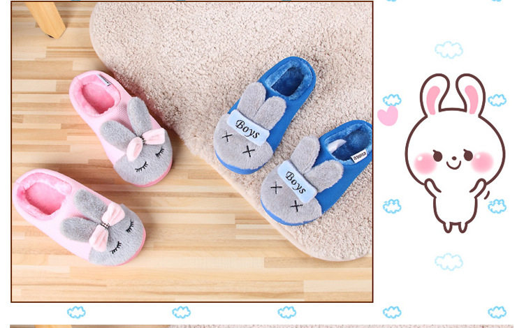 Chaussons enfants en autre pour hiver - semelle caoutchouc antidérapant - Ref 986778 Image 22