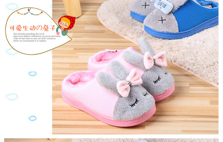 Chaussons enfants en autre pour hiver - semelle caoutchouc antidérapant - Ref 986778 Image 20