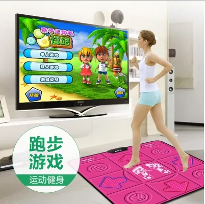 Thảm tập nhảy đơn dày 30MM TV và máy tính yoga somatosensory chạy và tập thể dục bằng máy khiêu vũ - Dance pad