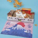 Кошачья песчаная подушка кошачья оборона из кошачьего песчаного кошачьего кошачьего кошачья клетка, схватка ноги, фильтр брызг, туалетная площадка для кошек