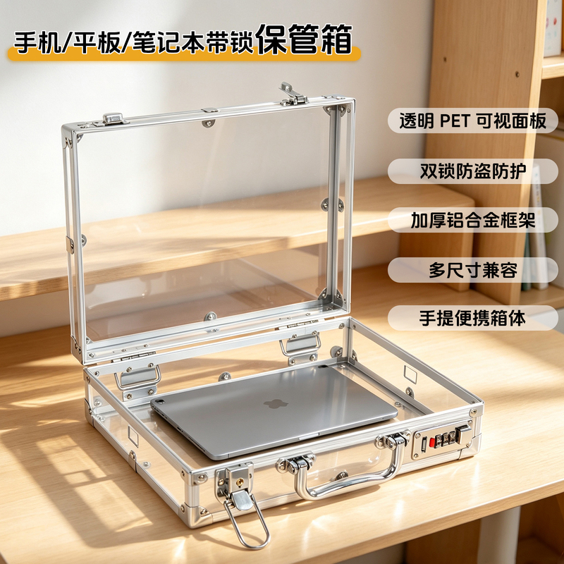 2026 New Model Phone Storage Box with Password Lock, Tablet and Laptop Self-Discipline Box, iPad Lockable Storage Boxes 2026 New Model Phone Storage Box with Password Lock, Tablet and Laptop Self-Discipline Box, iPad Lockable Storage Boxes
