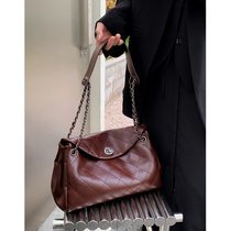 Qiu Ladies bag Lingling small chanel style large capacity chain bag 2021 new trendy shoulder bag tote bag large bag women