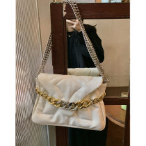 Autumn Madame bag High level Sensation Small Aroma Wind Chain Bag Women 2021 New Tide Fashion 100 Hitch Small Square Bag Sloped Satchel Bag