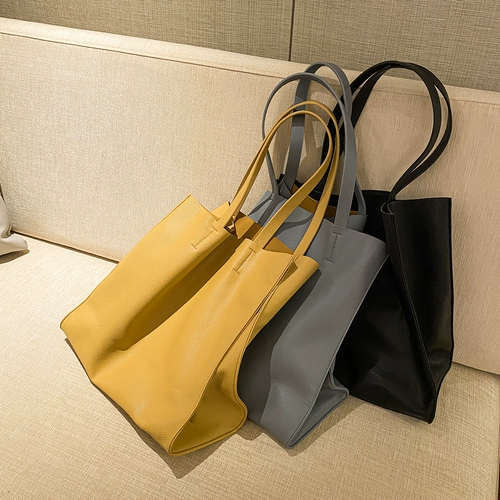 Универсальная льняная сумка, вместительная и большая сумка на одно плечо, коллекция 2023