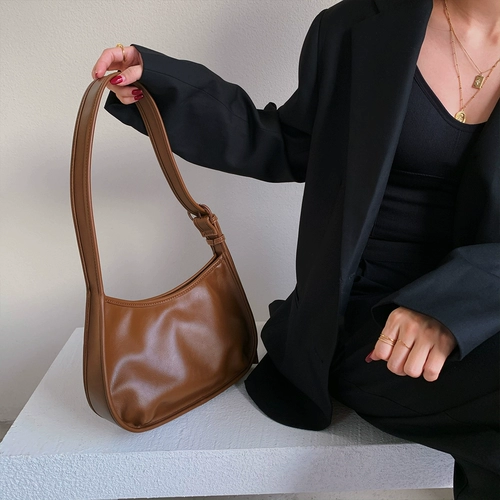 Минималистичная сумка подмышку, сумка на одно плечо, сумка через плечо