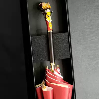 DanMunier light extravagant umbrella Diamond umbrella rain dual use custom big creative design umbrella gift box