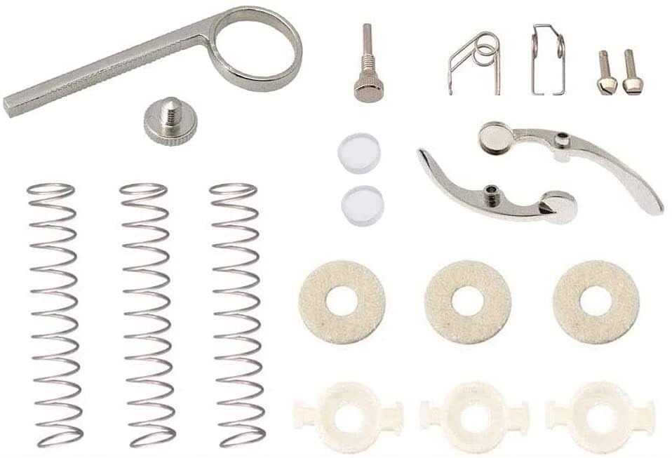 Small number instrument piston valve kit drain valve key sub-repair suit bracelet white felt spring nursery