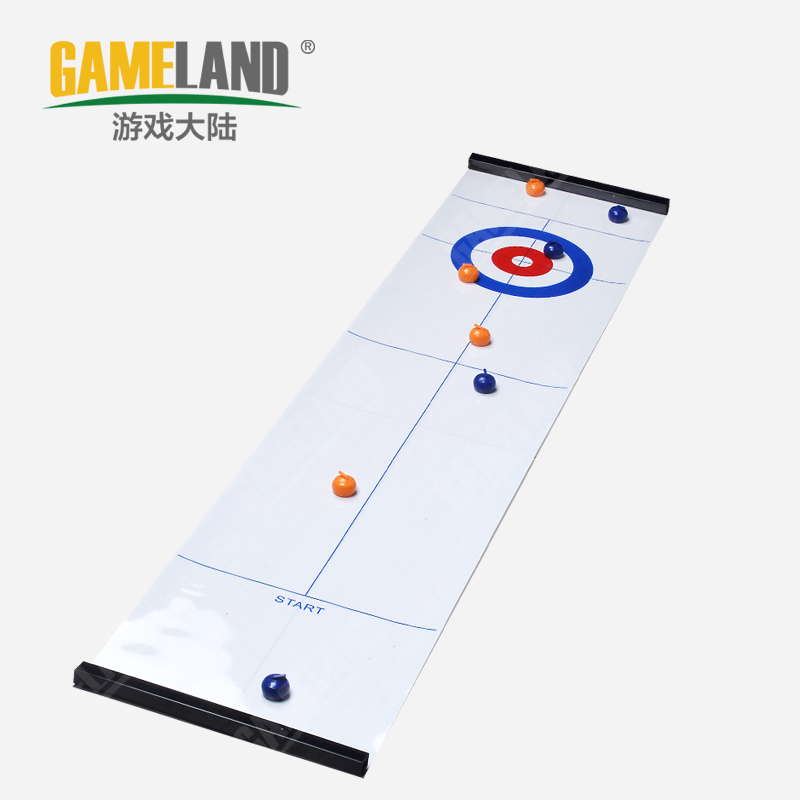 Game continent ice hockey roll ice hockey table Curling game children's educational board game toy table ice hockey