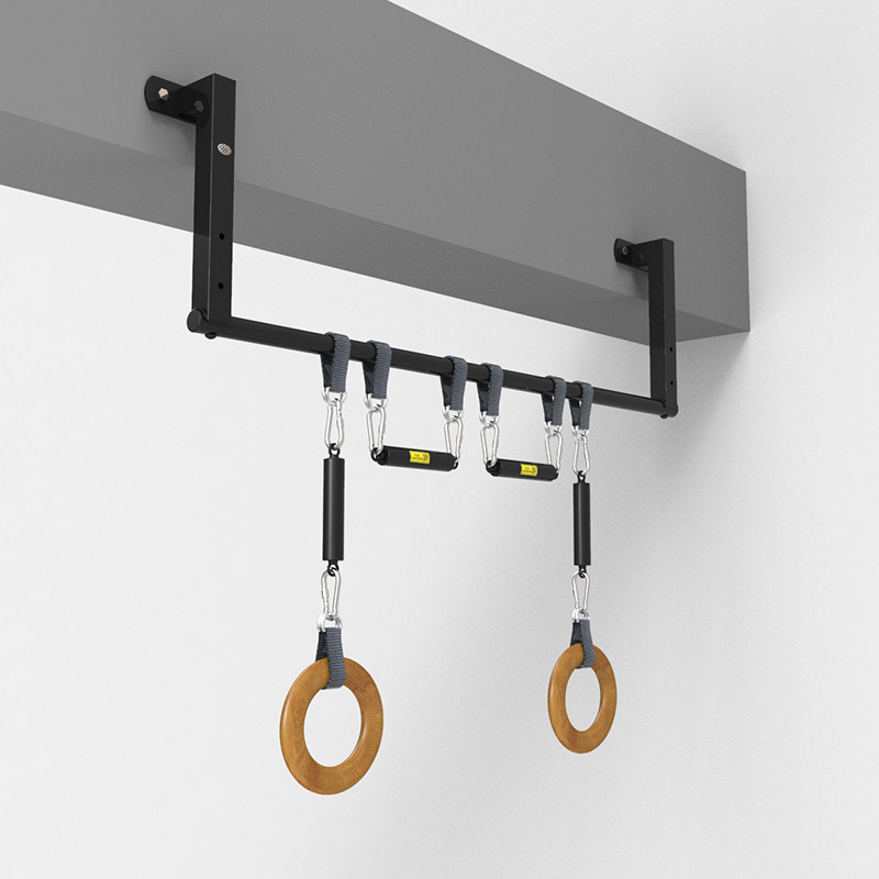 Fitness single rod extension handle wrist force artifact lead body grip forearm strength enhancement arm practice arm