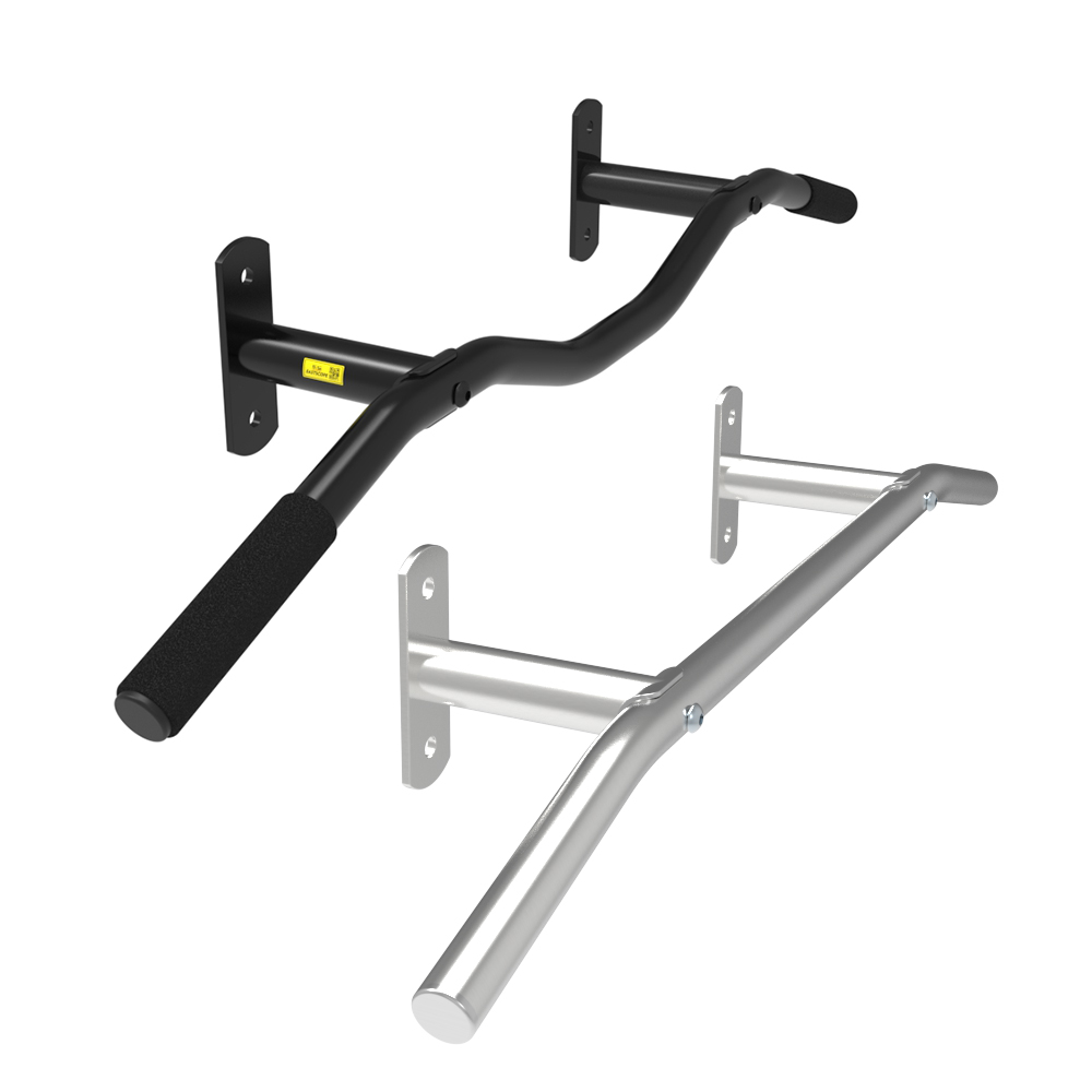 On the east door, multiple horizontal bars, household indoor walls, pull-up fitness equipment, stainless steel horizontal bars