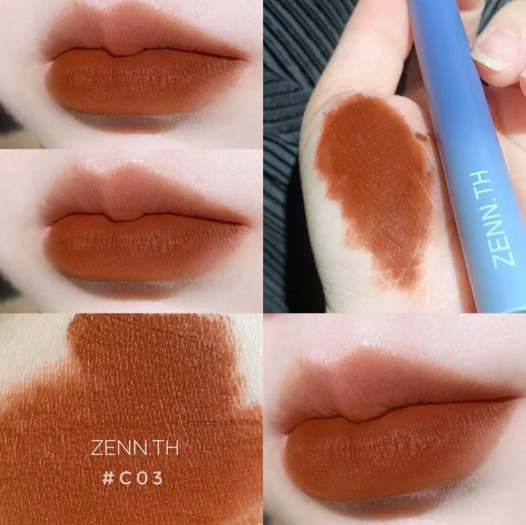 Zenn th marshmallow glaze sugar maize verb matt mud cloud fog lipstick c01 03