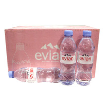 France EVIAN EVIAN natural mineral water 500ml * 24 bottles of plastic bottles of weak alkaline drinking water
