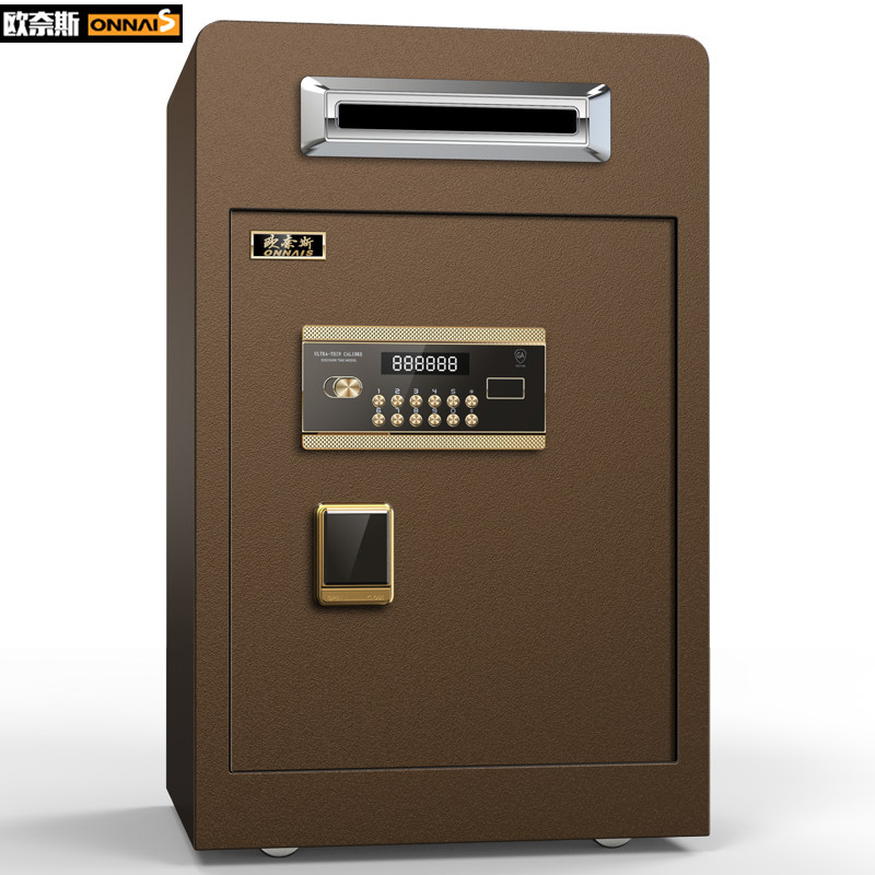 Ones coin-operated safe Office safe Commercial money box Hotel cash register Coin-operated safe