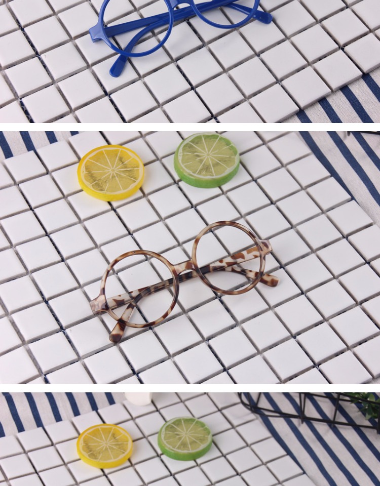 2017 Hàn Quốc nữ retro trang trí kính gọng tròn lớn gọng kính Ala Lei Harry Potter tròn không có ống kính nhựa O lens cận