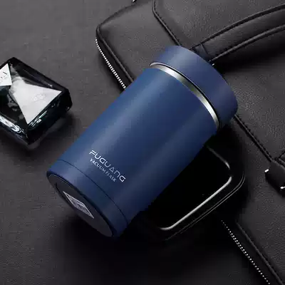 Fuguang thermos cup for men and women with lid handle Office cup Stainless steel vacuum water cup large capacity customization