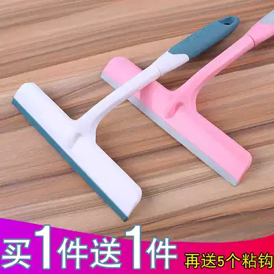 Glass wiper Bathroom mirror tile glass wiper cleaning artifact Hotel desktop scraper cleaning tool