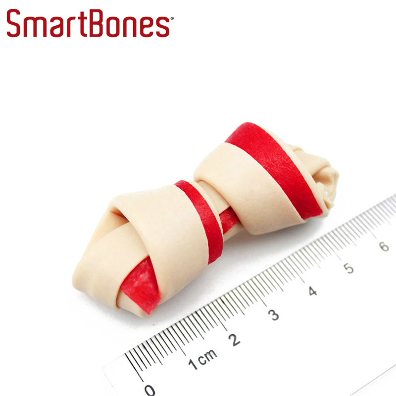 SmartBones thú cưng xương xương chó ăn vặt thắt nút xương hàm dễ tiêu hóa mini 16 thịt bò gà thức ăn cho chó zenith