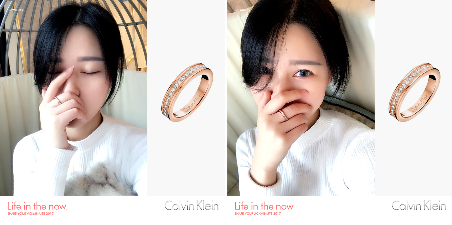 2017 / Hook Series / KJ06PR1401 / Starry Fine Edition Prime Ring ck Ring Cặp đôi / Chính hãng nhẫn chrome heart