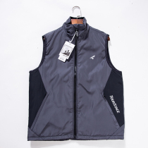 Autumn Winter New Plus Cotton Casual Waistcoat Male Outdoor Sports Han Edition Splicing Warm Kampung Shoulder Big Code Windproof Sleeveless Vest