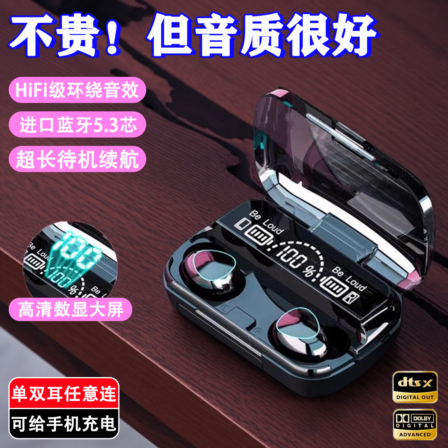 2025 New Bluetooth Earphones True Wireless Earphones