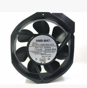 NMB 5915PC-20W-B20-S12 17238 200V all-metal shell blade high temperature fan