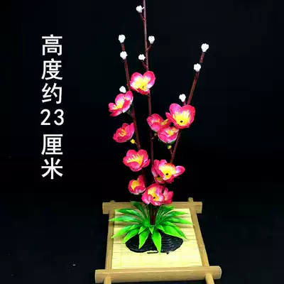 Hotel dining room plate decoration small ornaments artistic conception dishes cold meal Sabre plate embellishment flowers and plants