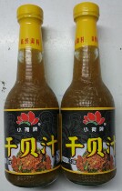  Rufeng Food Xiaohe Brand scallop juice 380g×12 bottles served with sauce barbecue braised cold sauce